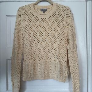 J. Crew Pointelle Sweater